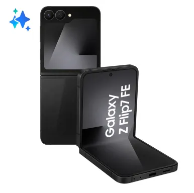 Samsung Galaxy Z Flip7 FE 17 cm (6.7") 5G 8 Go 256 Go 4000 mAh Noir
