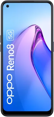 OPPO Reno 8 16,3 cm (6.4") Double SIM Android 12 5G USB Type-C 8 Go 256 Go 4500 mAh Noir