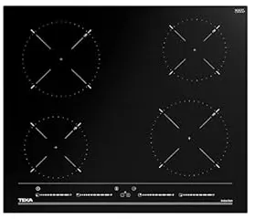 Teka IBC 64010 MSS Noir Intégré 60 cm Plaque avec zone à induction 4 zone(s)