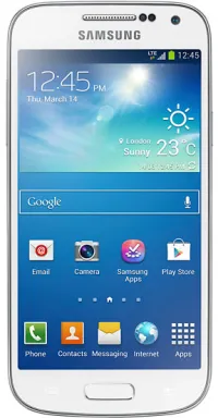 Samsung Galaxy S4 Mini GT-I9195 10,9 cm (4.3") SIM unique Android 4.2.2 4G Micro-USB 8 Go 1900 mAh Blanc