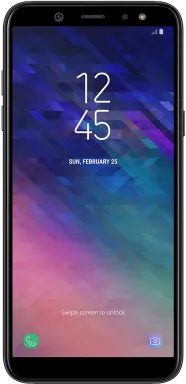 Samsung Galaxy A6 SM-A600F 14,2 cm (5.6") Android 8.0 4G Micro-USB 3 Go 32 Go 3000 mAh Noir