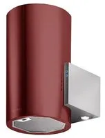 FABER S.p.A. Bios EG6 RD/X F32 Montée au mur Rouge, Acier inoxydable 330 m³/h