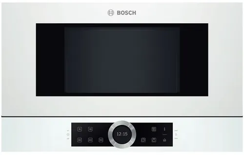 Bosch Serie 8 BFL634GW1 micro-onde Intégré Micro-onde simple 21 L 900 W Blanc