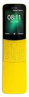 Nokia 8110 4G 6,22 cm (2.45") Double SIM KaiOS Micro-USB 0,5 Go 4 Go 1500 mAh Jaune