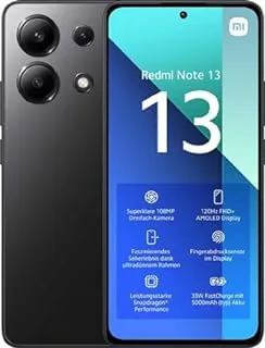 Xiaomi Redmi Note 13 16,9 cm (6.67") Double SIM hybride Android 13 4G USB Type-C 6 Go 128 Go 5000 mAh Noir