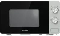 Gorenje MO17E1S micro-onde Noir, Acier inoxydable Micro-onde simple Sur toute la gamme 17 L 700 W