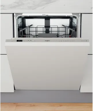 Whirlpool - Lave-vaisselle encastrable argent, 60cm, PowerClean Pro - W3ID734S