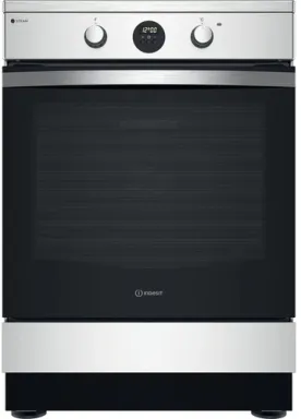 Indesit IS67IQ8CCX/FR Cuisinière Electrique Plaque avec zone à induction Acier inoxydable A