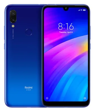 Xiaomi Redmi 7 15,9 cm (6.26") Double SIM Android 9.0 4G Micro-USB 2 Go 16 Go 4000 mAh Bleu
