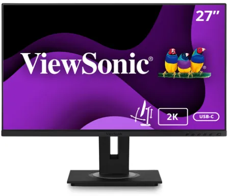 Viewsonic VG2756-2K écran plat de PC 68,6 cm (27") 2560 x 1440 pixels Full HD LED Noir