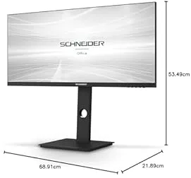 ​SCHNEIDER CONSUMER PM1F SC29-M1F écran plat de PC 73,7 cm (29") 2560 x 1080 pixels Full HD Ultra large LED Noir