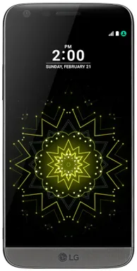 LG G5 H850 13,5 cm (5.3") SIM unique Android 6.0.1 4G USB Type-C 4 Go 32 Go 2800 mAh Titane