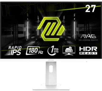 MSI MAG 274PFW écran plat de PC 68,6 cm (27") 1920 x 1080 pixels Full HD Blanc