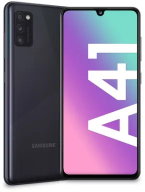 Samsung Galaxy A41 SM-A415F/DSN 15,5 cm (6.1") 4G USB Type-C 4 Go 64 Go 3500 mAh Noir