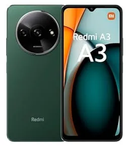 Xiaomi Redmi A3 17 cm (6.71") Double SIM Android 14 4G USB Type-C 4 Go 128 Go 5000 mAh Vert