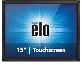 Elo Touch Solutions 1590L 38,1 cm (15") 1024 x 768 pixels LCD Écran tactile Kiosque Noir