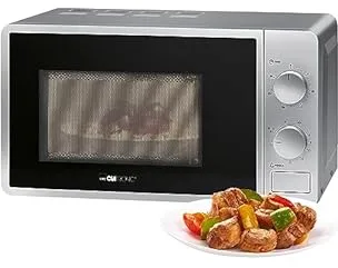 Clatronic MWG 792 Sur toute la gamme Micro-ondes grill 20 L 700 W Noir, Argent