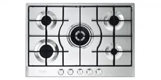 De’Longhi SLF575LX plaque Acier inoxydable Intégré 75 cm Gaz 5 zone(s)