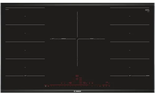 Bosch Serie 8 PXV975DC1E plaque Noir Intégré 90 cm Plaque avec zone à induction 5 zone(s)