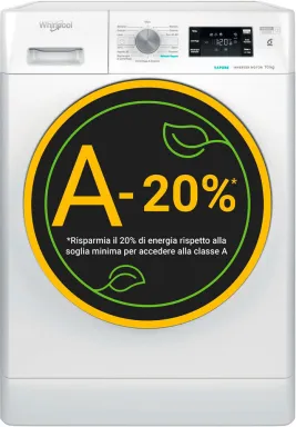 Whirlpool FFB 1048 BSV IT machine à laver Charge avant 10 kg 1400 tr/min Blanc