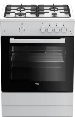 Beko FSG62010FW four et cuisinière Gaz Blanc