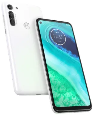 Motorola 8 16,3 cm (6.4") Double SIM Android 10 4G USB Type-C 4 Go 64 Go 4000 mAh Blanc