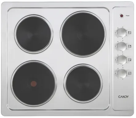 Candy CLE64KX Acier inoxydable Intégré 58 cm Plaque scellée 4 zone(s)