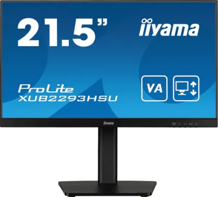 iiyama ProLite XUB2293HSU-B7 écran plat de PC 54,6 cm (21.5") 1920 x 1080 pixels Full HD LED Noir