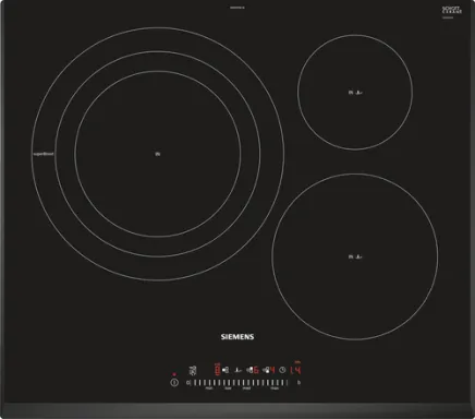 Siemens EH651FDC1E plaque Noir Intégré Plaque avec zone à induction 3 zone(s)