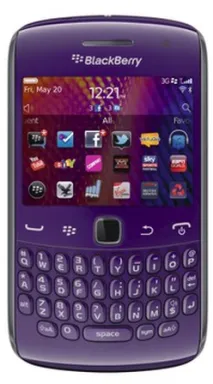 BlackBerry Curve 9360 6,2 cm (2.44") SIM unique BlackBerry OS 7.0 0,5 Go 1000 mAh Violet