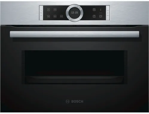 Bosch Serie 8 CFA634GS1 micro-onde Noir, Acier inoxydable Intégré 36 L 900 W