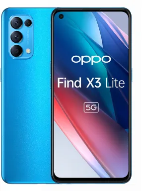 OPPO Find X3 Lite 16,3 cm (6.4") Double SIM Android 11 5G USB Type-C 8 Go 128 Go 4300 mAh Bleu