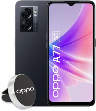 OPPO A77 5G 16,7 cm (6.56") Double SIM Android 12 USB Type-C 6 Go 128 Go 5000 mAh Noir