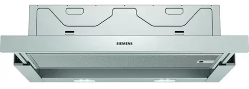 Siemens iQ100 LI64MB521 hotte Semi-intégrée (semi-encastrée) Gris, Argent 389 m³/h A+++