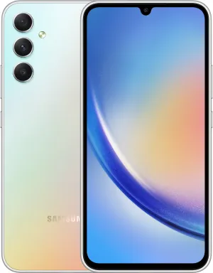 Samsung Galaxy A34 5G 16,8 cm (6.6") Double SIM hybride Android 13 USB Type-C 6 Go 128 Go 5000 mAh Argent