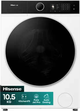 Hisense WF5I1045BWQ machine à laver Charge avant 10,5 kg 1400 tr/min Blanc