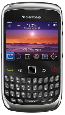 BlackBerry Curve 9300 6,25 cm (2.46") SIM unique BlackBerry OS 1150 mAh Noir, Gris