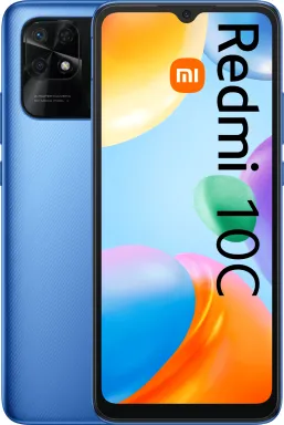 Xiaomi Redmi 10C 17 cm (6.71") Double SIM Android 11 4G USB Type-C 4 Go 64 Go 5000 mAh Bleu