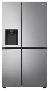 LG GSLV80PZLF frigo américain Pose libre 635 L F Acier inoxydable