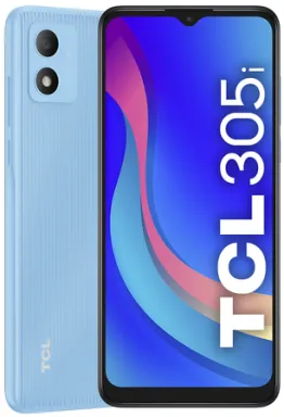 TCL 305i 16,6 cm (6.52") Double SIM Android 11 Go Edition 4G Micro-USB 2 Go 64 Go 4000 mAh Bleu