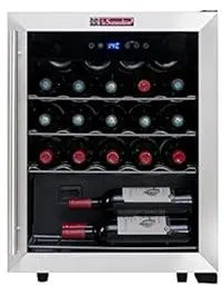 La Sommelière LS24A refroidisseur à vin Refroidisseur de vin compresseur Pose libre Noir 24 bouteille(s)