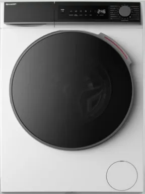 Sharp ES-NFB214CWDA machine à laver Charge avant 12 kg 1400 tr/min Blanc