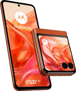 Motorola razr 50 17,5 cm (6.9") Double SIM Android 14 5G USB Type-C 8 Go 256 Go 4200 mAh Orange