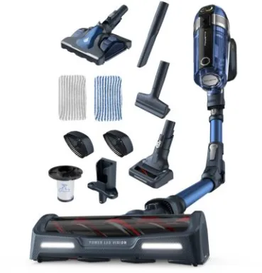 Rowenta X-Force RH9890 aspirateur de table Bleu, Gris