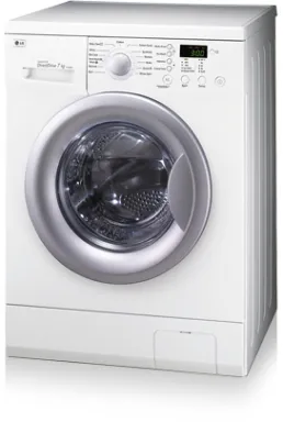 LG F14560QD machine à laver Charge avant 7 kg 1400 tr/min Blanc