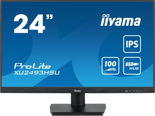 iiyama ProLite XU2493HSU-B6 écran plat de PC 61 cm (24") 1920 x 1080 pixels Full HD LED Noir