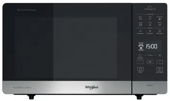 Whirlpool CMCP 34R9 BL Noir, Acier inoxydable Micro-onde combiné Comptoir 25 L 800 W