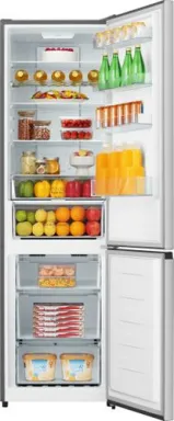 Hisense RB440N4CCB frigo combine Pose libre 300 L B Argent