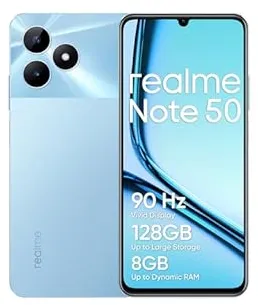 realme Note 50 17,1 cm (6.74") Double SIM Android 13 4G USB Type-C 4 Go 128 Go 5000 mAh Bleu