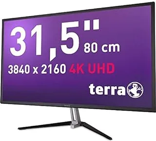 Wortmann AG TERRA 3290W LED display 80 cm (31.5") 3840 x 2160 pixels 4K Ultra HD Noir